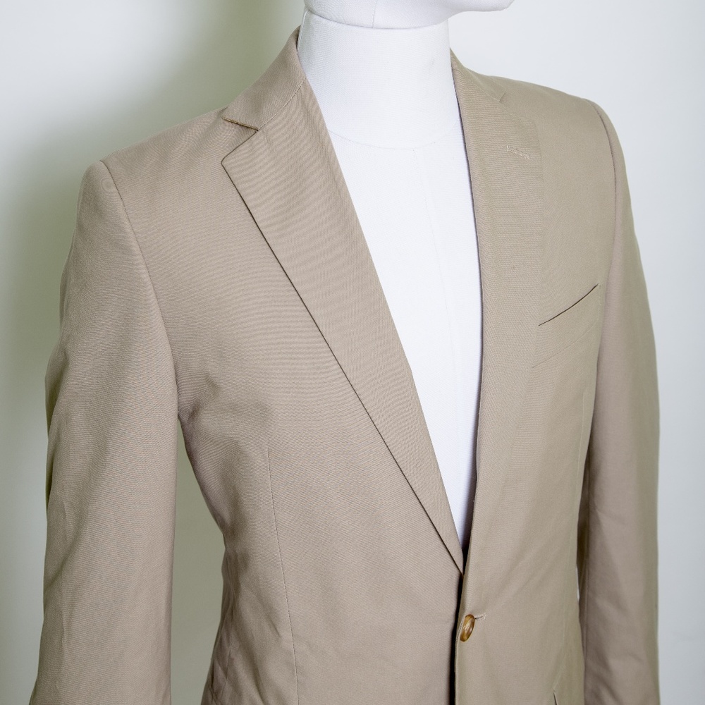 Tan Brooks Brothers Men's Sportcoat Blazer 40S